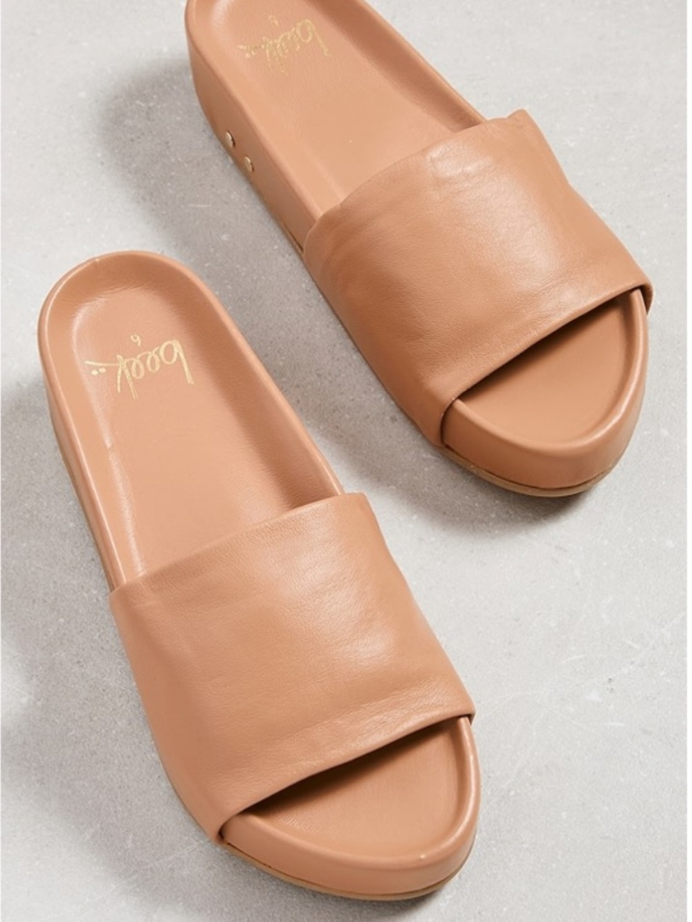 BEEK Honey Pelican Sandals Size 9.5